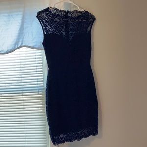 Navy blue dress